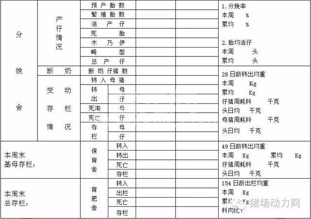 这33个猪场最常用报表，抓紧收藏！