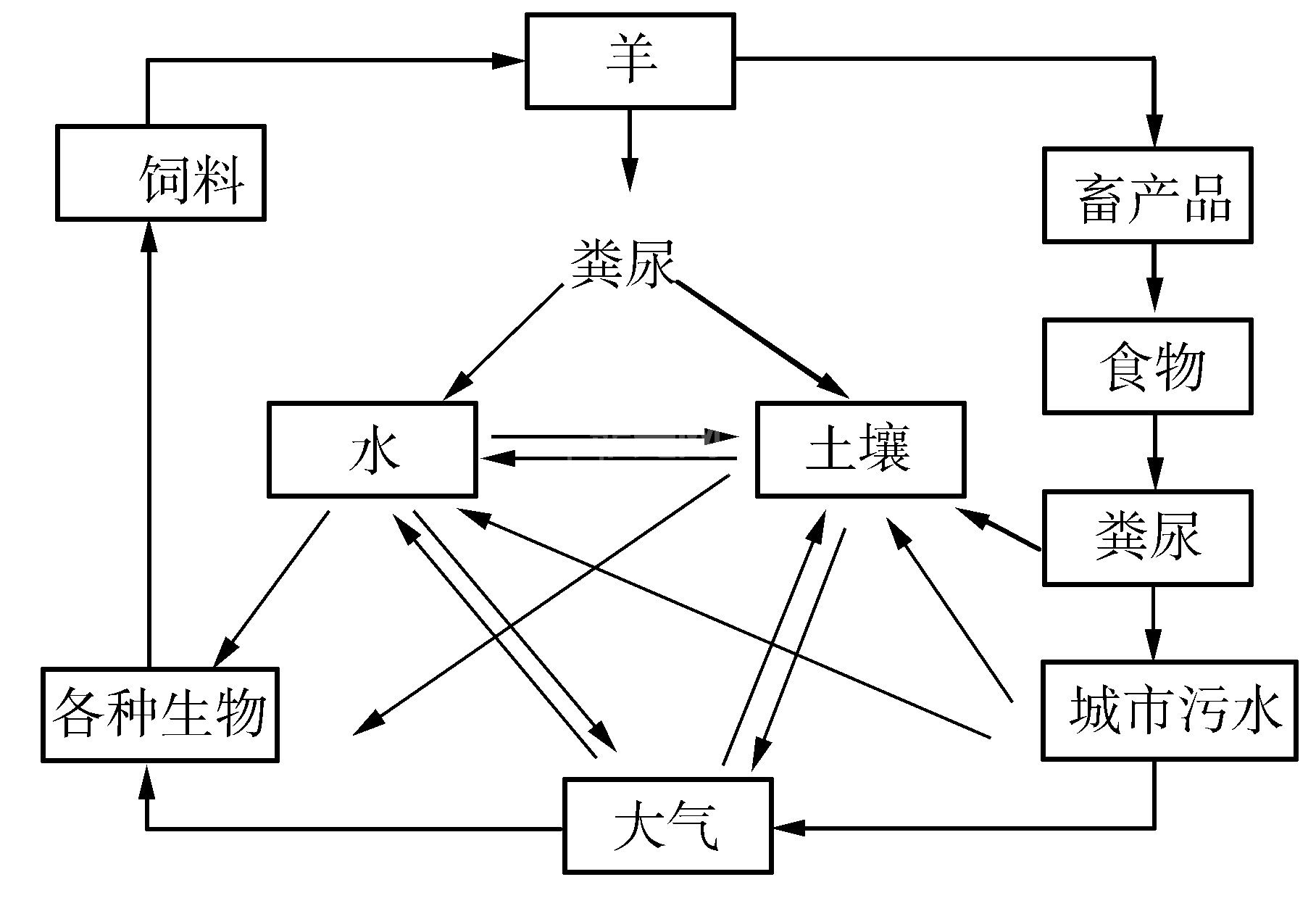 羊场废弃物处理