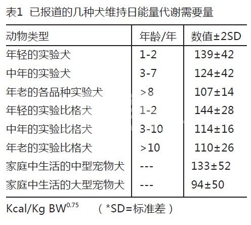 宠物犬和猫健康营养需求比较
