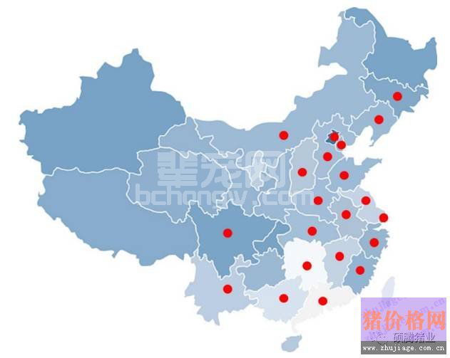 PPV抗体检测结果显示，所有的猪场育肥猪阶段都存在细小病毒的感染！