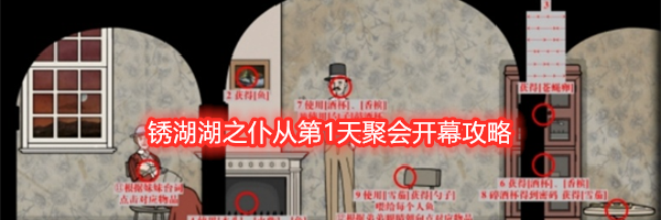 锈湖湖之仆从第1天聚会开幕攻略