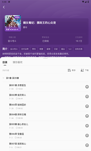 常读小说