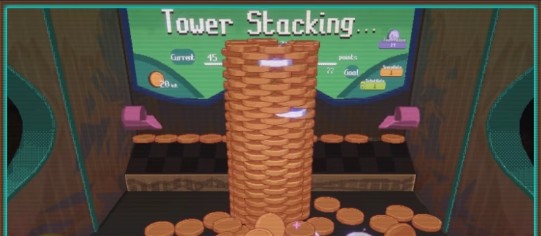 《浣熊推币机》demo