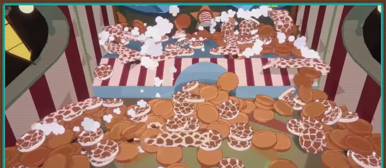 《浣熊推币机》demo