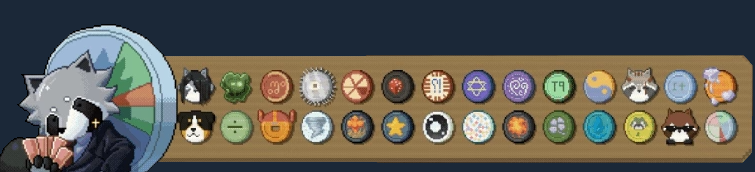 《浣熊推币机》demo