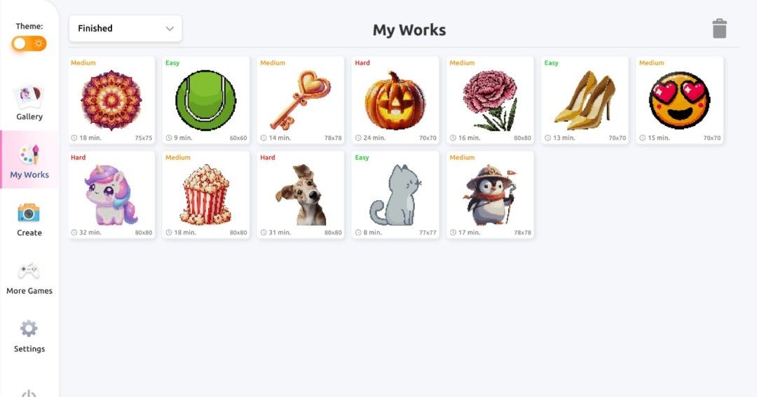 《Pixel Art Coloring Book 2》免安装中文版