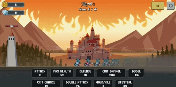 《Milord Idle Defense》demo