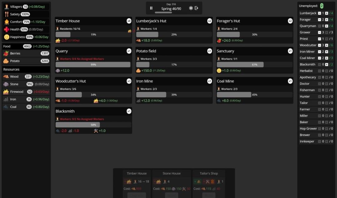 《Village Flow》demo